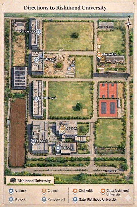 Rishihood University Strategic Map
